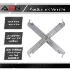 Fuel Line Disconnect Scissor Tool For 5/16” And 3/8” Inch Fuel Lines ABN 0810 -Injen Technology Shop abn 0810 4 large