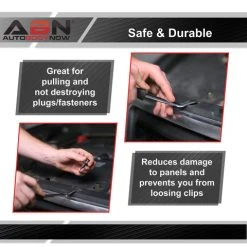 Auto Trim Removal Tool Door Pry Tool Trim Puller Panel Push Pin Pliers ABN 2036 -Injen Technology Shop abn 2036 3 large