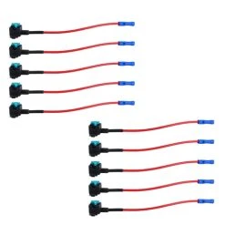 Fuse Tap Add A Circuit Kit ATM Low Profile Mini Fuse Blade Adapter ABN 4326_PARENT 23 Fuse Tap Add A Circuit Kit ATM Low Profile Mini Fuse Blade Adapter ABN 4326_PARENT -Injen Technology Shop abn 4326 10pack 1 large