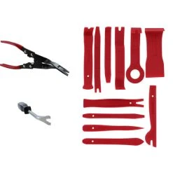 Trim Removal Kit FREE Door Panel Fastener Clip Tool, Upholstery Pliers ABN 6211-2036-2319_BUNDLE