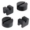 Jack Pad Adapters - 4Pk Car Protector V Shape And Puck Jacking Blocks ABN 801595