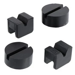 Jack Pad Adapters - 4Pk Car Protector V Shape And Puck Jacking Blocks ABN 801595