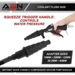 Automotive Coolant Flush Machine - Air And Water Coolant Backflush Gun ABN 818890 -Injen Technology Shop abn 818890 3 large