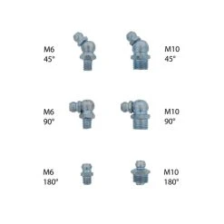 Hydraulic Grease Zerk Fitting 110-Piece Kit Straight, 90, 45 Degree ABN 0655-9329_PARENT -Injen Technology Shop abn 9329 4 3d991423 e23d 4acd b6e0 c453a15487b1 large