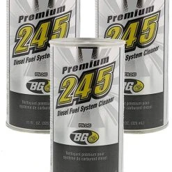 3 Cans Of BG 245 Premium Diesel Fuel System Cleaner
