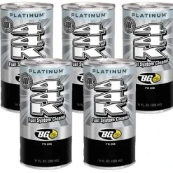 5 Cans Of New BG 44K Platinum