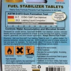 Dyno Tab Dyno-tab 64276 Marine Stabilizer 6-tab Card -Injen Technology Shop dt 64276 2 large