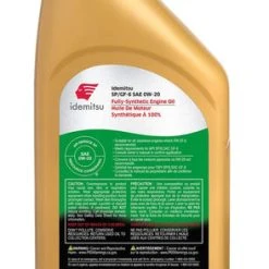 Idemitsu Full Synthetic 0W-20 Engine Oil SP/GF-6-1 Quart 5 Idemitsu Full Synthetic 0W-20 Engine Oil SP/GF-6-1 Quart -Injen Technology Shop idem 0072 2 large