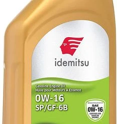 Idemitsu Full Synthetic 0W-16 Engine Oil SP/GF-6B - 1 Quart (30013013-75000C020) -Injen Technology Shop idem 0119 3 large