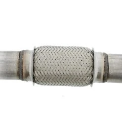 Jones Exhaust FLX2006N Stainless Steel Flex Exhaust Tube, 2" X 6", 10" Total