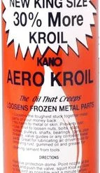 KROIL Kano Aerokroil Penetrating Oil, King Size, 13 Oz. Aerosol (AEROKRO0ILKING) -Injen Technology Shop kano ks132 4 large