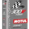Motul 104242 300V 5W-40 Synthetic Racing Oil, 2 L, 1 Pack