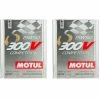 Motul 300V COMPETITION 15W50 2L Full Synthetic ESTER Engine Motor Oil (2 Cans)