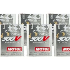 Motul 300V COMPETITION 15W50 12L Fully Synthetic Racing Engine Motor Oil 6 X 2L