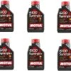 Motul 108646 Set Of 6 6100 Synergie+ 10W-40 Motor Oil 1-Liter Bottles