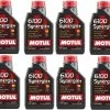 Motul 108646 Set Of 8 6100 Synergie+ 10W-40 Motor Oil 1-Liter Bottles
