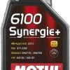 Motul 839411 6100 Synergie+ 10W-40 Gasoline And Diesel Engine Oil - 1 Liter Bottle