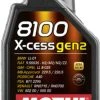 Motul 109774 8100 X-Cess Gen2 5W-40 Motor Oil 1-Liter Bottle