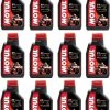 Motul 104034 Set Of 12 710 2T Motor Oil 1-Liter Bottles