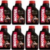 Motul 104034 Set Of 8 710 2T Motor Oil 1-Liter Bottles