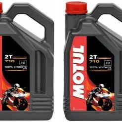 Motul 710-2T Synthetic Injector/Premix 4 Liter RACING 2 STROKE MOTORCYCLE OIL X2