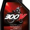 Motul 104137-CS 300V 4T Synthetic Oil, 4 Pack (15W-60 Liter), 33.81 Fluid_Ounces