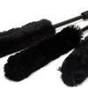 Maxshine Extended Reach Handle Wheel Wool Brush Kit, Black, 45cm 40cm 35cm
