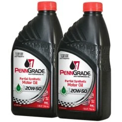 Brad Penn / PennGrade 71196 1 Semi-Synthetic Engine Oil, 20W50, 2 Quarts