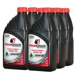 Brad Penn / PennGrade 71196 1 Semi-Synthetic Engine Oil, 20W50, 6 Quarts