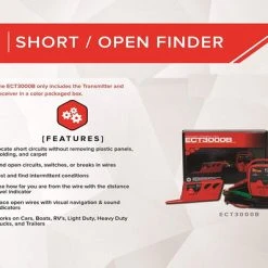 Power Probe Short/Open Circuit Finder NO Box Car Test Electrical Circuit Tester -Injen Technology Shop pp ect3000b 2 large