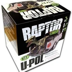 U-Pol Products 0820 RAPTOR Black Truck Bed Liner Kit - 4 Liter Upol -Injen Technology Shop raptor 20820 large
