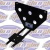 STO N SHO Sto-N-Sho 135A Removable Front License Plate Bracket, Black Aluminum