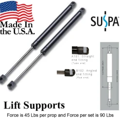SUSPA® C16-19567 Gas Springs, Set Of 2