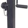 Trailer Valet Blackout Series 7K Side Wind Pipe Mount Jack 15"