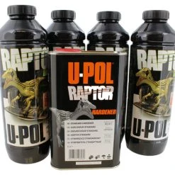 U-Pol Products 0820 RAPTOR Black Truck Bed Liner Kit - 4 Liter Upol -Injen Technology Shop upol 820 1 large